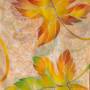 Leaves in Warm Hues