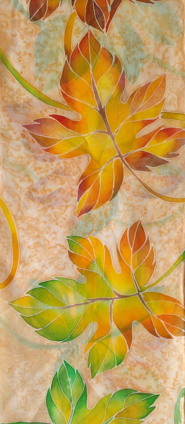 Leaves in Warm Hues